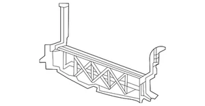 Genuine GM Lower Baffle 60003701 - Picture 1 of 3