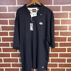 Ahead Authentics Turf Valley Black Golf Polo Shirt Embroidered Men's XXL 2X - Picture 1 of 10