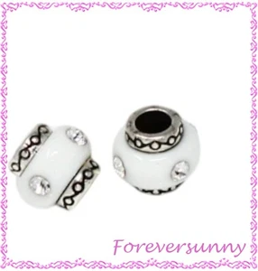 Brighton *TALLA MINI* Cuentas Blancas Deslumbrantes - Lote de 2 - Imagen 1 de 2