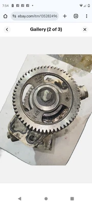 95-97 Ford F250 F350 7.3 7.3L HPOP High Pressure Oil Pump W/ Gear & IPR *Core* - Image 1 of 2