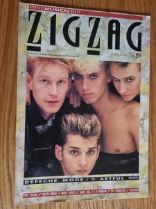 Zigzag Magazine Vol 2 No 11 August 1985 Depeche Mode Tony Wilson Philip Glass - Picture 1 of 8