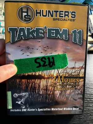 Hunter's Specialties Take 'Em 11 Very Good DVDs Action Packed Waterfowl - Image 1 of 2