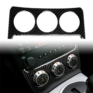 1x Carbon Fiber Interior Console Switch Trim Sticker Cover For Nissan 350Z 06-09 - Picture 1 of 9