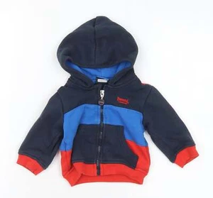 Lonsdale Boys Polyester Blend Full Zip Jumper Size 6-9 Months Zip - 6-12 - Picture 1 of 12