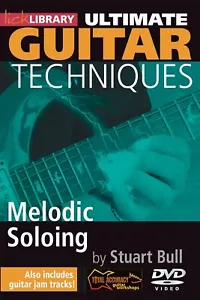 Lick Library Guitar Techniques MELODIC SOLOING Video Lesson DVD With Stuart Bull - Picture 1 of 1