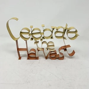 Celebrate The Harvest Fall Metal Sign  - Picture 1 of 4