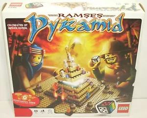 Lego RAMSES PYRAMID 3843 gioco completo con manuali 2010 Reiner Knizia 231 pezzi - Foto 1 di 4