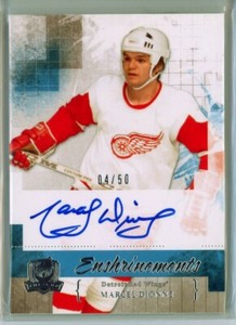 2010-11 The Cup Enshrinements #CEDI Marcel Dionne AUTO /50 - Detroit Red Wings