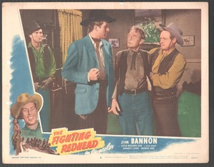 Fighting Redhead 11"x14" Lobby Card #6 Jim Bannon John Hart Forrest Taylor We...