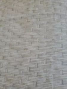 Vntg Sewing Fabric Marcus Bros Grey Basket Weave 14x45" 1/3 Yd+ Cotton - Picture 1 of 4