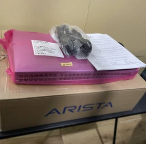 NOWY! ⚡Arista DCS-7010T-48-R 48-portowy przełącznik przepływu powietrza 1G / 10G tylny na przedni - Zdjęcie 1 z 4