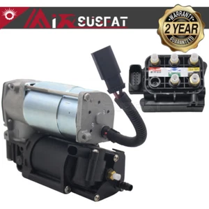 Air Suspension Compressor Pump & Valve Block for Mercedes W205 2053200104 New - Picture 1 of 12