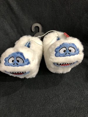 Zapatillas BUMBLE Abominable Muñeco de Nieve Bebé Niño Rudolf Blanco Talla 3 - Nuevas con Etiquetas Foto 1 de 4