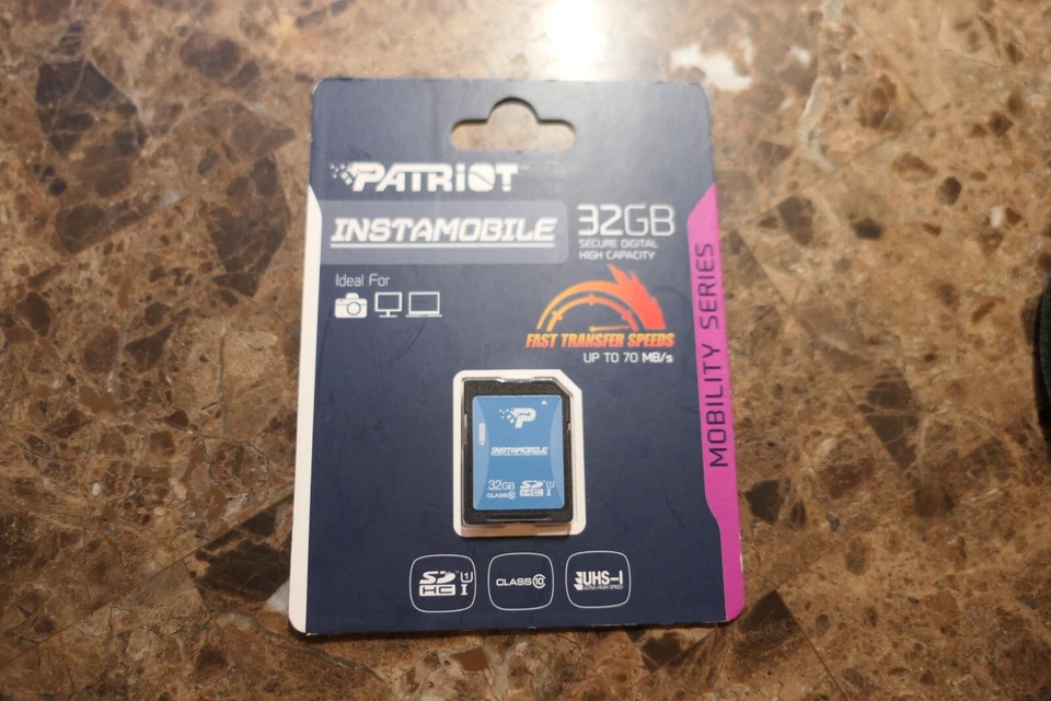 BRAND NEW Patriot 32GB SD Class 10 INSTAMOBILE - Image 1 of 1