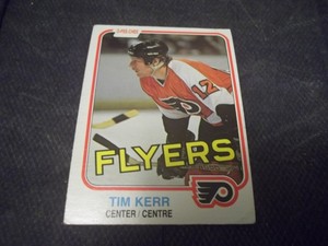 1981-82 OPC O-Pee-Chee #251 Tim Kerr Rookie Flyers - fr/gd (J)