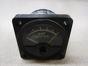 Cessna Alcor Exhaust Gas Temp Gauge Instrument 202A-7AY Parts Planes Aviation - Picture 1 of 6