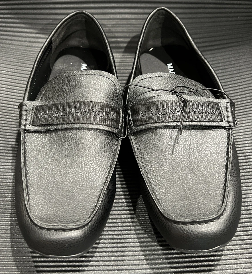 ZAPATOS SIN CORDONES MARC NEW YORK PARA HOMBRE COLOR NEGRO TALLA 7,5 Foto 1 de 4