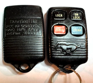 OEM MUSTANG LOGO Keyless Entry Remote Key Fob Car Control 1994-1997 FCC GQ43VT4T - Picture 1 of 11