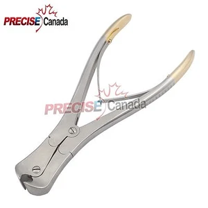 TC Cannulated Pin And Wire Cutter 9" Gold End Orthopedic Instrument - Picture 1 of 2