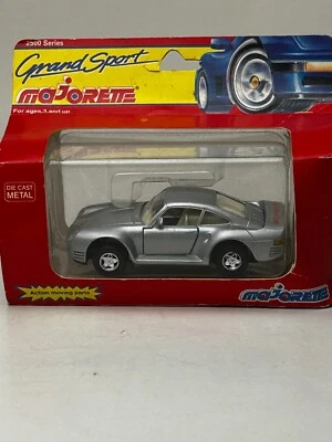 Majorette 1:34 Scale Grand Sport No. 2501 Porsche 959 with Box, Silver - Image 1 of 4