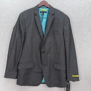 Inc International Concepts Slim Fit Jacket Mens Sz XL Sport Coat Charcoal Tweed 