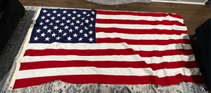 #5 Valley Forge Mejor Algodón 50 Estrellas 58”x 108’ Algodón Cosido Bandera Americana Hecho en EE. UU. - Imagen 1 de 7