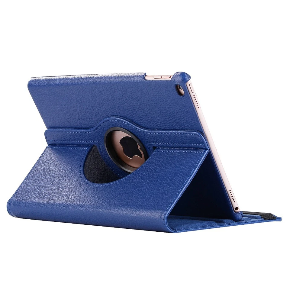 Funda inteligente de cuero con soporte giratorio 360 para iPad 6ta generación modelo 9.7 Foto 1 de 1