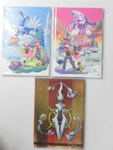 Juego de libros de arte Pokémon Diamante Brillante y Perla Brillante y Arceus Privilege Japón - Imagen 1 de 4