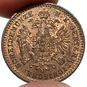 Moneda Águila Austria Crucero Franz Joseph 1881 Sin Circular - Imagen 1 de 2