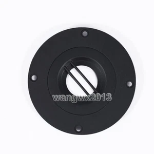 2x 102mm Speaker Tweeter Cover Panel Decorative Circle Fixed Plate 30mm Hole #1 - Picture 1 of 8