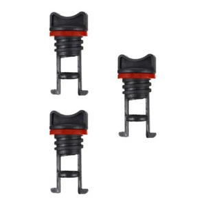 3 Pezzi Tappo di Scarico Kayak Ricambio per Sistema Selvaggio Foro Scupper - Foto 1 di 12