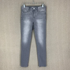 Pantalones de mezclilla Athleta para mujer talla 10 Sculptek ajustados elásticos gris lavado tiro medio - Imagen 1 de 9