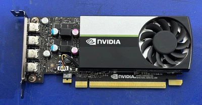 PNY NVIDIA T1000 Graphics Card T1000 4 GB GDDR6 PCIe 3.0 x16 Mini DP - Image 1 of 4