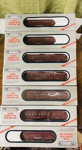 JUEGO DE 7 COCHES WILLIAMS CLASSIC MADISON PASAJEROS LÍNEAS DE LUJO CON CAJAS ORIGINALES NUEVO - Imagen 1 de 15
