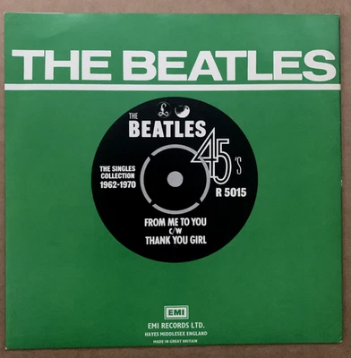 The Beatles: From me to you/Thank you girl, Reihe "Singles Collection 1962-1970" - Bild 1 von 4