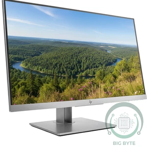 HP EliteDisplay E233 23' FHD IPS Monitor 5 ms 16:9 Swivel/Height Adjustable - Picture 1 of 5