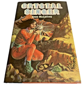 Anne McCaffrey Crystal Singer 80s Nelson Doubleday Book Club Edition Hardcover - Foto 1 di 12