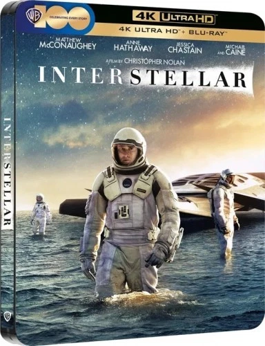 Interstellar Limited Edition Steelbook - 4K UHD Blu Ray Region free - Image 1 of 1