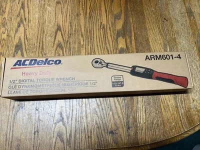 ACDelco ARM601-4 1/2" (14.8 to 147.5 ft-lbs.) Heavy Duty Digital Torque Wrench - Image 1 of 4