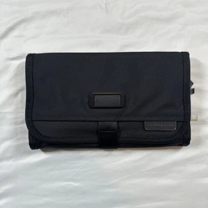 Briggs & Riley dreifach faltbares Kulturbeutel-Set ballistisch schwarz 11 x 7 Zoll geschlossenes Gepäck  - Bild 1 von 21