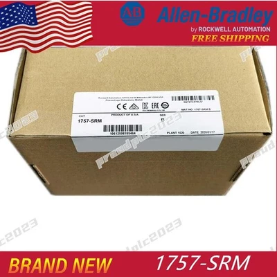 New Factory Sealed Allen Bradley 1757-SRM SER B ControlLogix Redundancy Module - Image 1 of 4