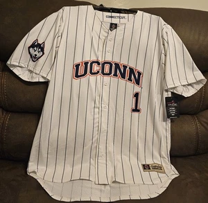 #1 Uconn Huskies GameDay Greats Lightweight Baseball Jersey SZ XL NWT - Picture 1 of 19