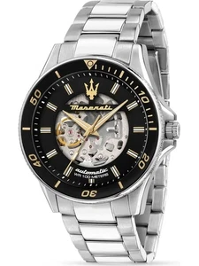 Maserati R8823140014 Reloj Hombre Sfida Automático 44mm 10ATM - Imagen 1 de 2