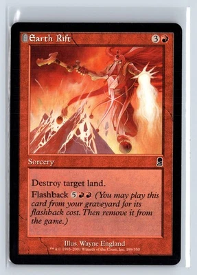 (2x) EARTH RIFT - Odyssey – MTG Magic the Gathering Card - Common - Image 1 of 4