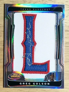 Finest Refractors #158 Greg Golson 2009 AU/75 - Imagen 1 de 2