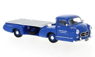 MB Mercedes Benz Schnelltransporter blaues Wunder - 1955 - blue - IXO 1:43 - Immagine 1 di 4