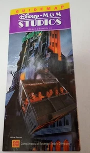 DISNEY MGM STUDIOS 2003 Park Map Guide WDW Tower Of Terror Cover - Picture 1 of 2
