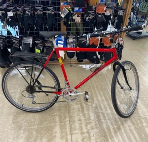 Vintage 80's Cyclepro Skyline MTB Touring Bike 21" Red Tange CR-MO Double Butted - Picture 1 of 16