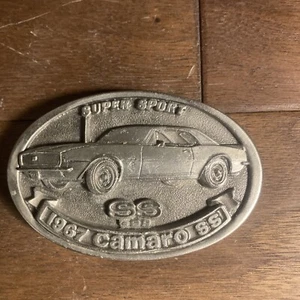 1967 Camaro SS Belt Buckle 1994 Gap USA Made - Picture 1 of 8