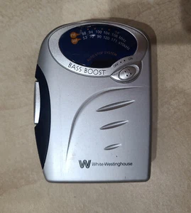Cassette Player Radio AM/FM White Westinghouse WCS-12334 Working - Picture 1 of 4